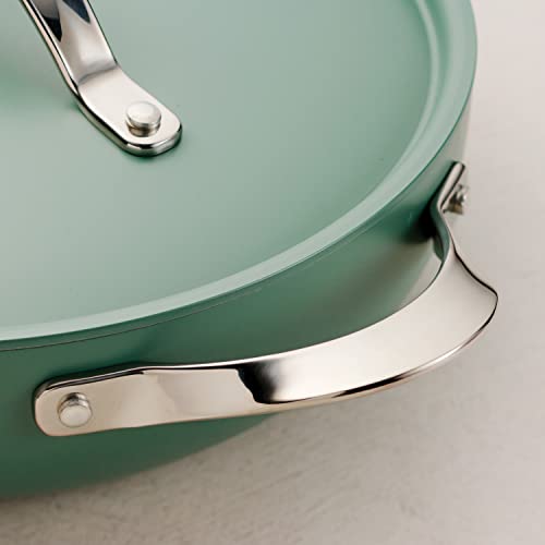 Image of Tramontina All-in-One Plus Pan Set, 5-Quart Ceramic Non Stick Cooking Pan