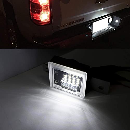 NSLUMO LED License Plate Lights for Chevy and GMC #TOP14