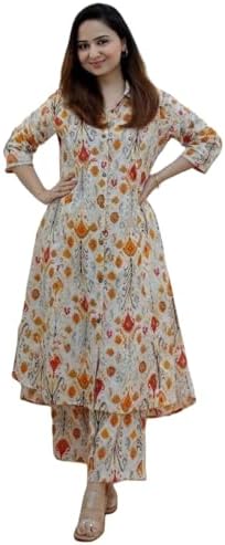GRECIILOOKS Women Rayon Blend Ethnic Wear Formal Kurta Co-ord Set