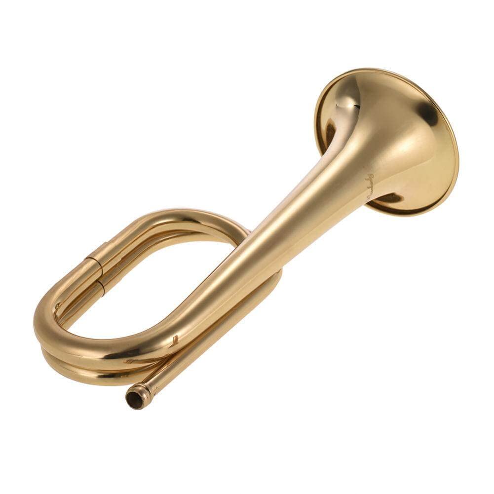 B Flat Bugle Call Trompete Kavallerie -Horn -messinginstrument Mit Mundstück Für Schulband