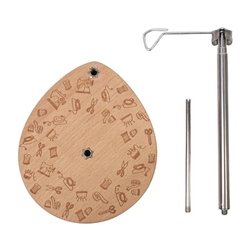 Soporte de hilo ajustable de costura portahilos para acolchado y bordado 8