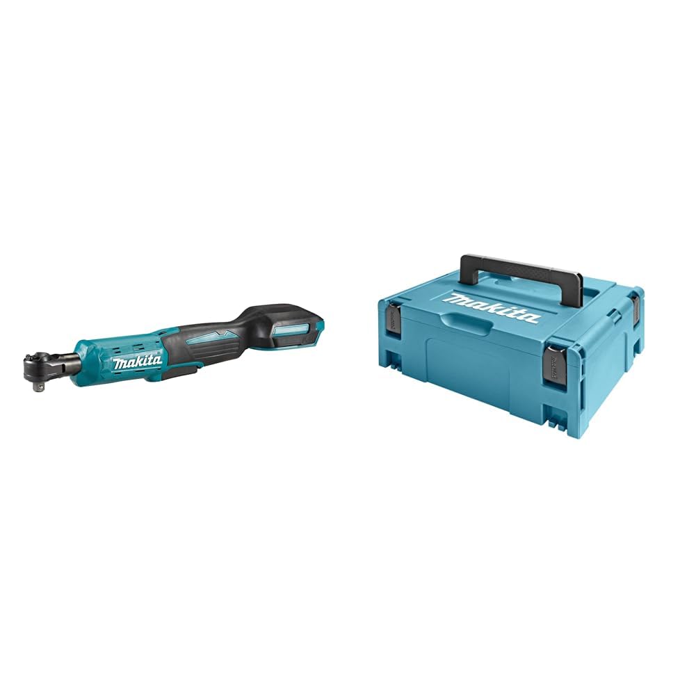 Clé à cliquet Makita DWR180Z pour espaces exigus avec coffret MAKPAC2 rigide