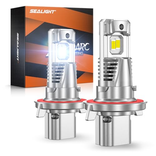 SEALIGHT H13/9008 LED Head Light Bulb, 800% 46000LM...