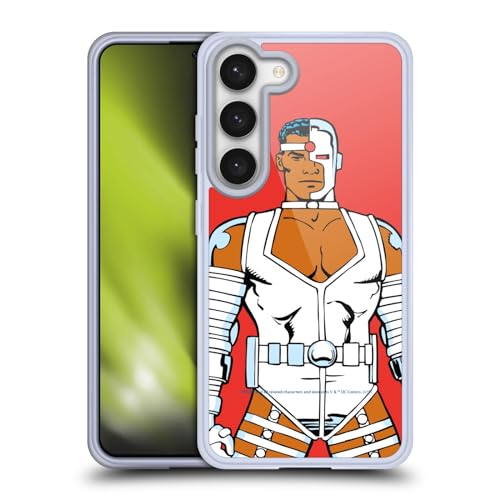 Carcasa Samsung S23 Cyborg DC Comics funda gel suave