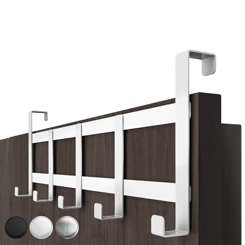 4Smile Türhakenleiste Silber Minimalistisch