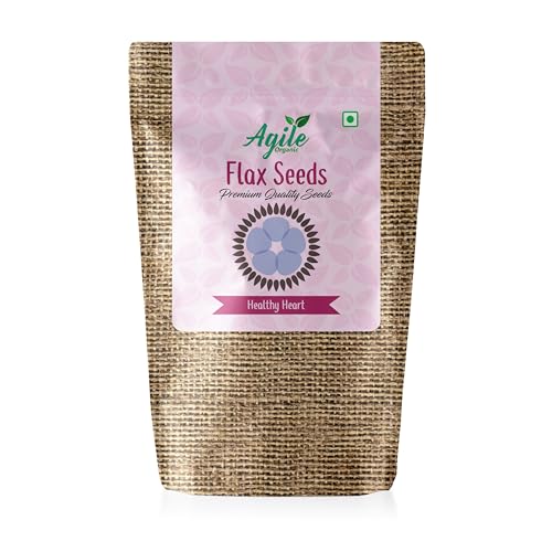 Agile Organic - Seeds Cycling Seeds Combo - Raw Seeds Combo (Sunflower, Flax, Pumpkin, White Sesame 100g Each) - To Enhance Hormonal Balance and Improve Menstrual Health for Women. 2 41PPcI8zZkL