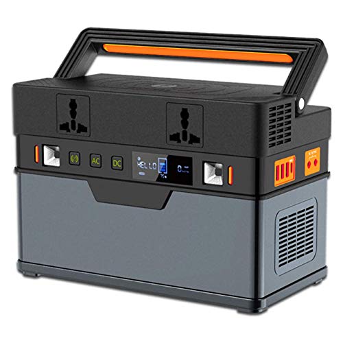 Power Bank Solar Generator, 372WH Tragbare Kraftwerk, Mit DC/AC-Wechselrichter, PD-Technologie, Batterieaufladung Für Auto-Drohne Laptop