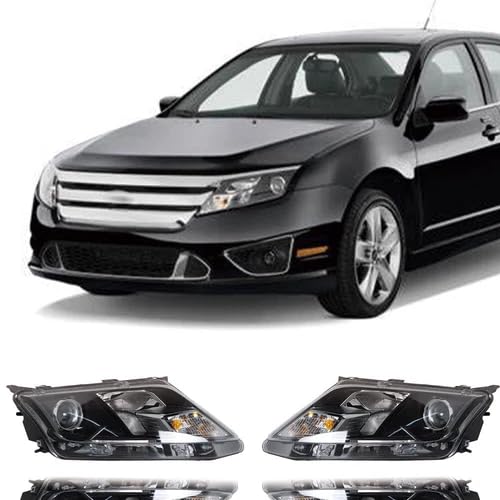 Halogen Headlight Assembly Fit For Ford Fusion 2010-2012