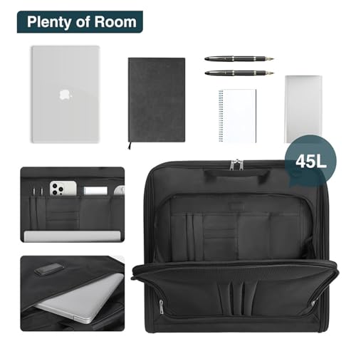 Suit Storage Bag Suit Luggage Garment Bag with Strap Hanging Suit Luggage Bag for Travel, Business3