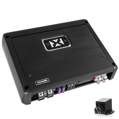 NVX XQA6001 600W RMS XQ-Series SQ Hi-Res Class D 1-Ohm