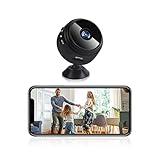 ValleyGood Wireless WiFi Mini Camera HD 1080P Home Security Camera Portable Surveillance Camera, Night Vision, 2022 Remote View Security with APP