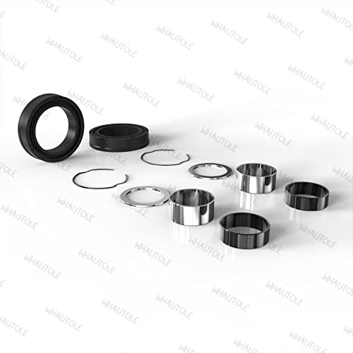 41Mm Fork Seal Kit, Compatible With Harley Davidson 1984 And Above, 41Mm Wide Glide Forks Rebuild Kit 36692(2Pack) #TOP4