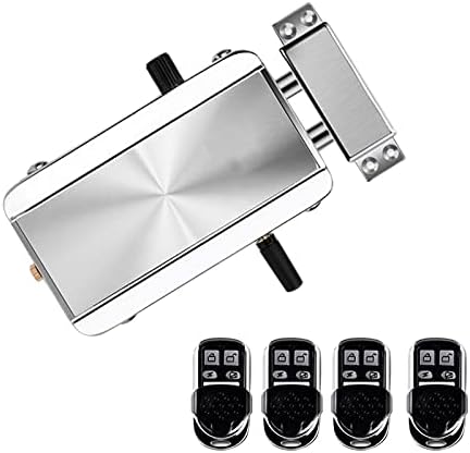 Splenssy Electronic Door Lock Wireless Locks with Remote Control Keyless Entry Electronic Lock Anti-Theft Deadbolt Access Control System for Home Hotel Apartment