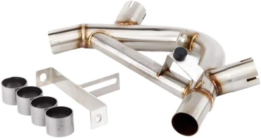 for Honda for Goldwing 1500 GL1500 1988-2003 for Goldwing GL 1500 Motorcycle Header Mid Link Pipe 51mm Slip-on(A)