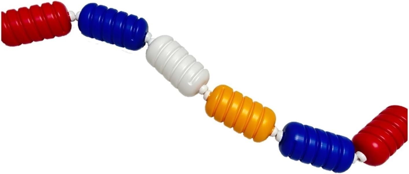 Sicherheitsabtrennungen für Schwimmbäder, Innen-/Außenbereich, schwimmende Seile zur Bahnentrennung, Strand/Wasserpark und Schwimmsets zur Abgrenzung gefährlicher Bereiche (9 cm, 1