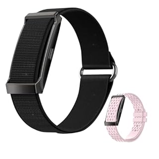 DuckDik Smart Band, Fitness Tracker Bracciale Intelligente Uomo Donna, Smartband Sportiva Contapassi con GPS Integrato, Cardiofrequenzimetro da Polso, SpO₂, Notifiche WhatsApp, 2 Cinturini Nero + Rosa