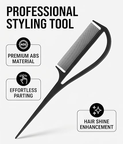 Peine profesional de peluquería en ABS duradero miniatura 2