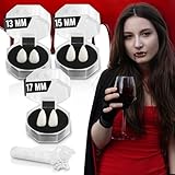 🦇 Aspect réaliste: Les dent de vampire pour enfants et adultes sont fabriquées en plastique de haute qualité, s'adaptent bien et ont l'air terriblement réelles, super pour tout costume de vampire