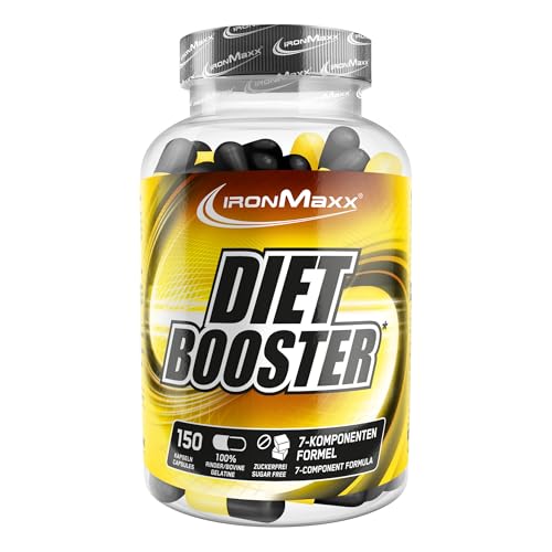 IronMaxx Diet Booster - 150 Kapseln | Unterstützung für Ihre Diät und kalorienbewusste Ernährung | 7-Komponenten Formel