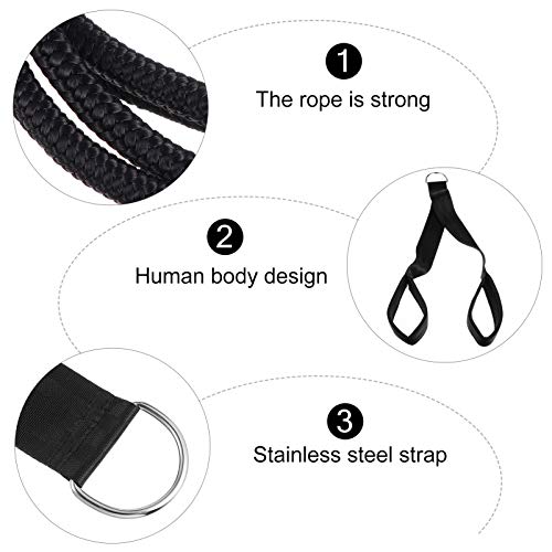 BESPORTBLE, 1 conjunto de rolo de antebraço, treinador de força de braço com sistema de polia resist