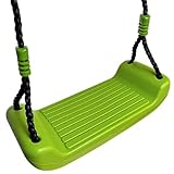 Facile à utiliser et fiable : pour un plaisir de balancement sans soucis. Le siège de balançoire ergonomique s'adapte parfaitement et offre un grand confort d'assise. La surface antidérapante 3D assure un maintien sûr, même en cas de balancement vif. Les coins et les bords arrondis réduisent au minimum le risque de blessure, de sorte que les enfants peuvent se balancer sans souci et avec beaucoup de plaisir.