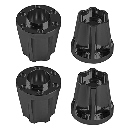 Vgoohobby Metal RC 12mm Wheel Hex Hub Extension Combiner Compatible with 1.9/2.2inch Wheel Rim Axial SCX10 Traxxas TRX4 D90 1/10 RC Crawler (22mm,...