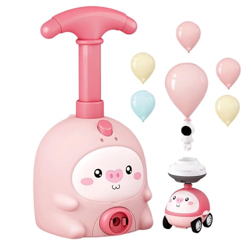 Balloon Launcher Toy Set - Fun Racer Party Supplies | Balloon Launcher and Powered Car Set | for Children Birthday Party Early E