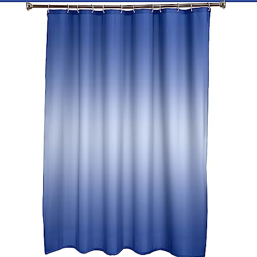 Rideau de douche bleu en polyester haut de gamme 300x200 cm - 7