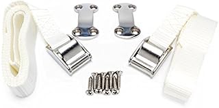 Kuuma 51960 Cooler Tie Kit (Inlcudes (2) Straps, (2) Mounting Brackets, and (8)