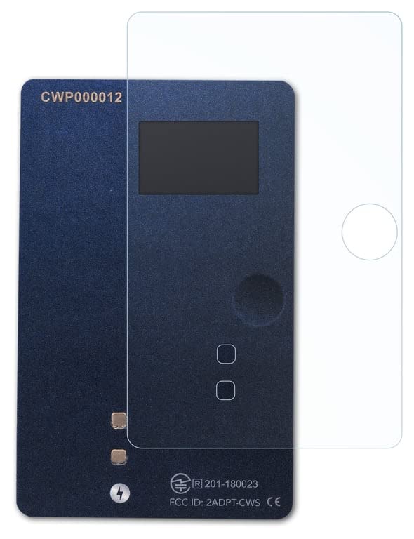 atFoliXatFoliX Screen Protection Film compatible with CoolWallet Pro Screen Protector, ultra-clear FX Protective Film (Set of 3)