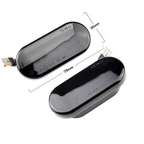 Intermitentes laterales dinámicos para Golf 4 Passat y Polo kit de 2 piezas 6