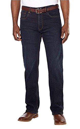 Urban Star Mens Jeans (2017 Version) 32W x 30L Dark Blue