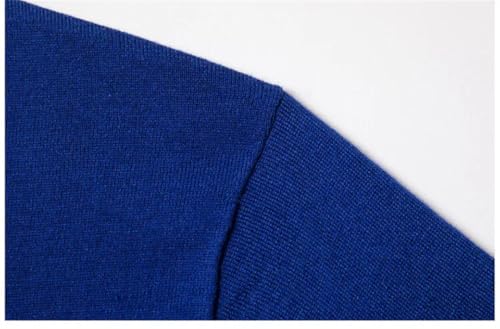 Men Regular O-Neck Wool Knit Thin Breathable Short Sleeve Pullover2