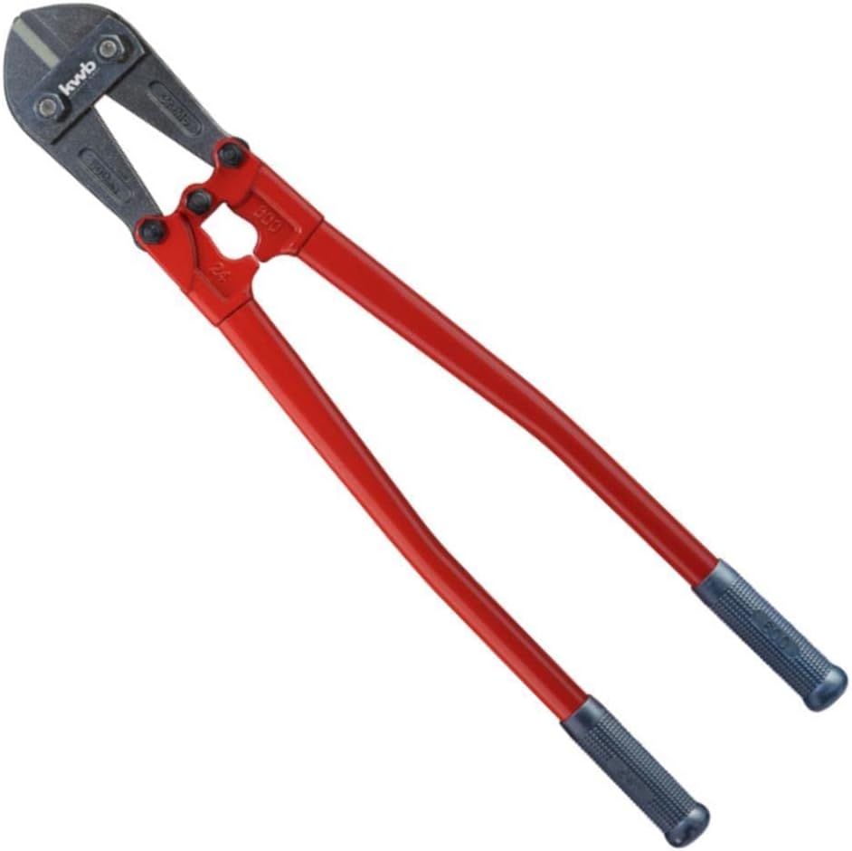 kwb Bolt Cutter in 450 Mm, With Replaceable Jaws, Sturdy Tubular Steel Handle With Plastic Grip, High Cutting Performance and Pliers Opening Of Max. Ø 8 Mm