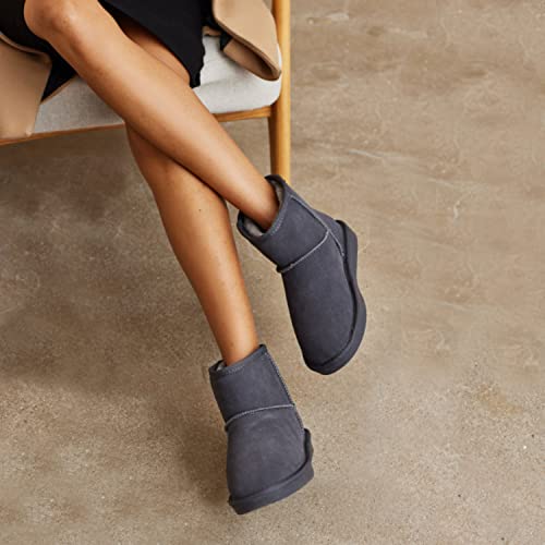 Weestep Women's Classic Faux Fur Slip On Winter Ankle Snow Boots #TOP3