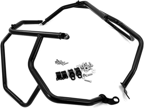 Cadre pare-chocs moto F850GS ADV protection moteur supérieure en acier noir