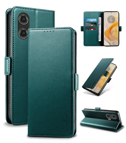 Yunubeyii Wallet Flip Case for Moto G Stylus 5G (2024),Green