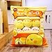Dehcye Pudding Sac Nourriture Jouet Mini Animaux Boules Poussin Jaune Ours Pingouin Lapin Rose 8 pcs Snack Zipper Sac Décor Oreiller Coussin Filles 46 cm Poussin