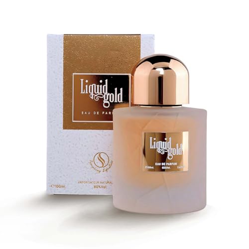 Liquid Gold by Symphony, Eau De Parfum, 100ml 3.4oz, Inspired