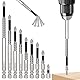 9 Stück High Magnetic Screwdriver Drill Bit Set, Hochmagnetischer Schraubendreher-Bohrer-Bit-Satz, Anti-Slip Magnetisch Schraubendreher Bit Satz, Bit Set 25/50/65/70/75/90/100/120/150mm