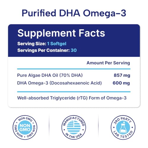 OmegaVia Prenatal DHA Algae Oil