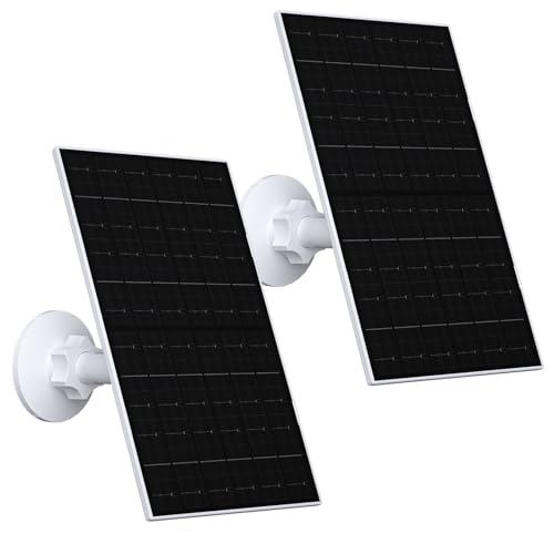 Zivif 7W Solar Panel Compatible with EufyCam, Solar Charger...