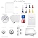 DIY Board Game Kit - Make Your Own Board Game Kit with Double-Sided Blank Game Board, Blank Box, Game Pieces, and Accessories