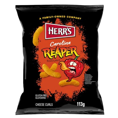 Herr's Carolina Reaper sticks de fromage pour vos soirées apéro entre amis