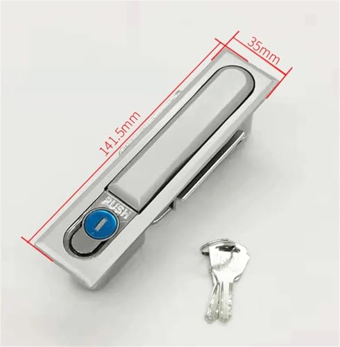 Cerradura para gabinete de control de electrodomésticos MS818 mate 3