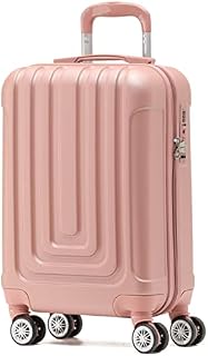 Flight Knight Premium Hard Shell Lightweight Cabin Suitcase - 8 Spinner Wheels - Built-in TSA Lock & USB Port - Luggage Approved for Over 100 Airlines Including easyJet, Ryanair & Jet2-55x35x20cm