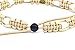 EM-Keramik-Halsband für Hunde & Katzen - Maßanfertigung EM-Band Original US-Paracord (Unter 20 cm, Beige)
