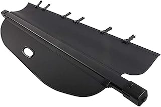 Cargo Cover pour Ford Everest 2015-2019, Rétractable Coffre Arrière Étagères, Protection de la Privée, Trunk Tronc Shelf Partition, Housse Colis Cargo Coque