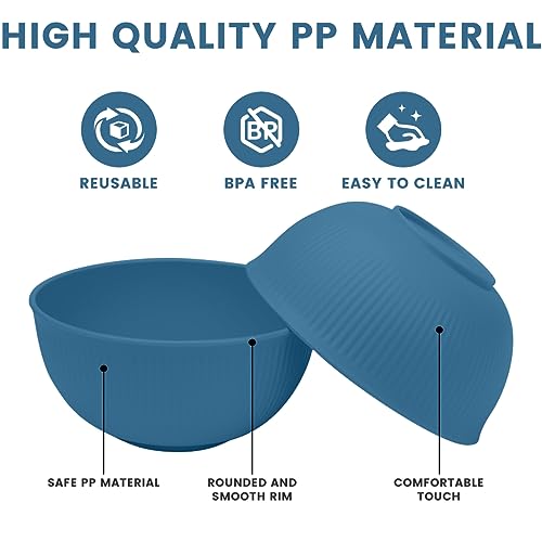 Bugucat Ciotola Cereali da 8 760ML,15CM Ciotola