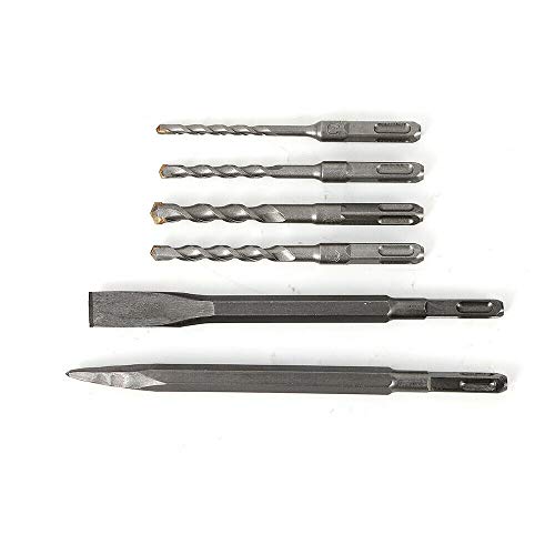 2200W Bohrhammer Schlagbohrmaschine Multifunktionales Drehbohrhammer-Set Abbruchhammer Hochpräziser Kupferkernmotor mit Koffer für Wandbohren, Wandnuten – Bild 7